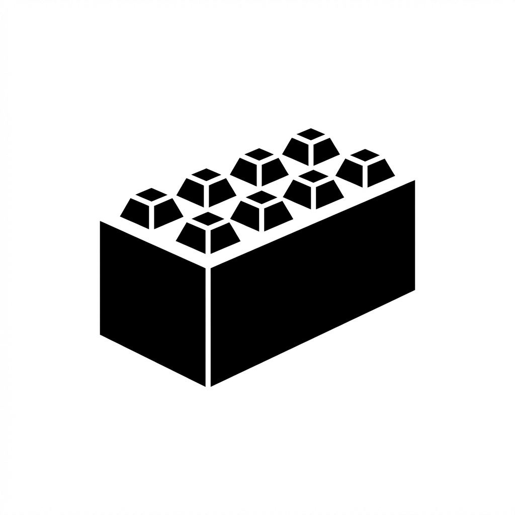 Betonblock Icon